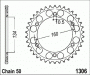 Rozeta HONDA VTR SP-1 rok 00-01, VTR 1000 SP-2 rok 02-06, CB...