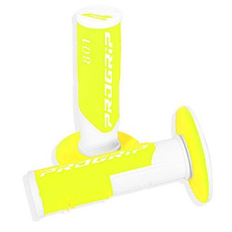 PROGRIP 801 off-road gripy dvouvrstvé Fluo bílo/žlutá