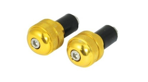 Univerzální závažíčka do řidítek ANTIVIBRATION (17mm) zlatá