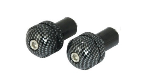 Univerzální závažíčka do řidítek ANTIVIBRATION (17mm) carbon 