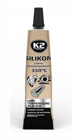 K2 SILIKON PRO UTĚSNĚNÍ ČÁSTI MOTORU - ČERNÝ 21 G 