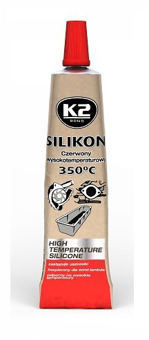 K2 SILIKON PRO UTĚSNĚNÍ ČÁSTI MOTORU - ČERVENÝ 21 G 