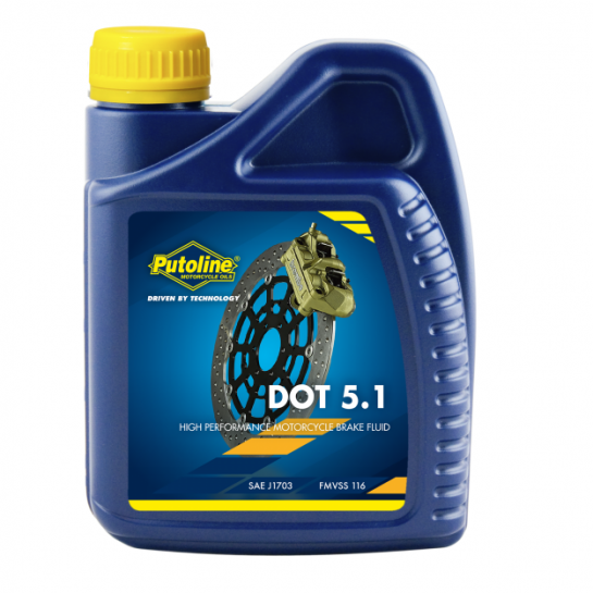 Putoline brzdová kapalina DOT5.1 - 0,5L