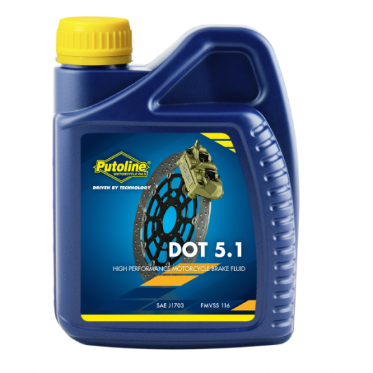 Putoline brzdová kapalina DOT5.1 - 0,5L 