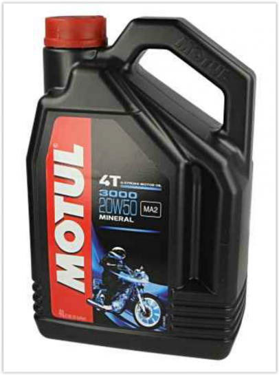 MOTUL 3000 4T 20W50 - 4L