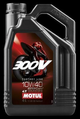 Motul 300V 4T Factory Line 10W40, 4 l