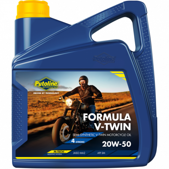 Putoline Formula V-Twin 20W/50 motorový motocyklový olej - 4L