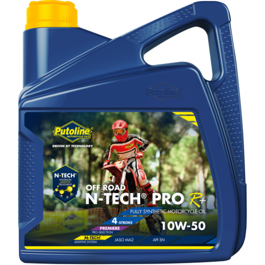 Putoline NTECH ProR+ Offroad 10W/50 motorový motocyklový olej - 4L 