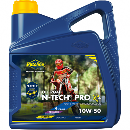 Putoline NTECH ProR+ Offroad 10W/50 motorový motocyklový ole...