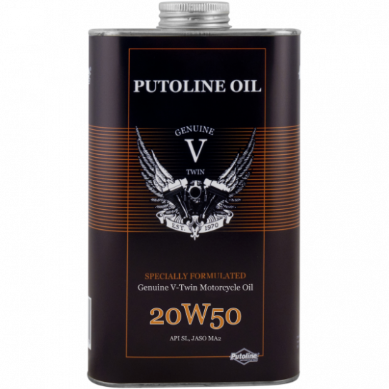 Putoline Harley-Davidson Genuine V-Twin 20W50 motorový motoc...