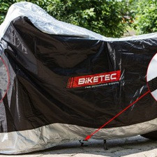 BIKETEC krycí plachta na motocykl - velikost M 