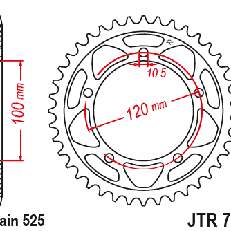 Rozeta APRILIA 1000 RSV4 rok 15-21