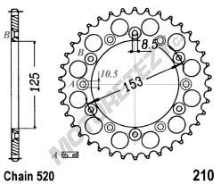 Rozeta HONDA CR 125 R rok 03-07