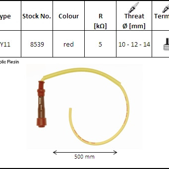 NGK zapalovací fajfka - SY11 