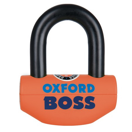 Zámek U profil Boss, OXFORD (oranžový/černý, průměr čepu 12,...