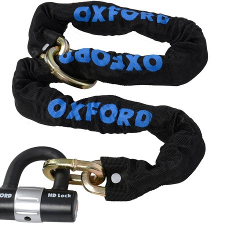 Řetězový zámek na motocykl HD LOOP s kovaným okem pro možnost provléknutí do smyčky, OXFORD (délka 1 