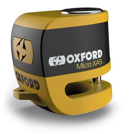 Zámek kotoučové brzdy micro XA5, OXFORD (integrovaný alarm, ...
