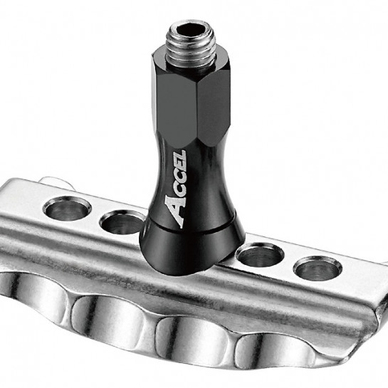 Accel hliníkový zesílený haltr pro pneumatiku 1,60