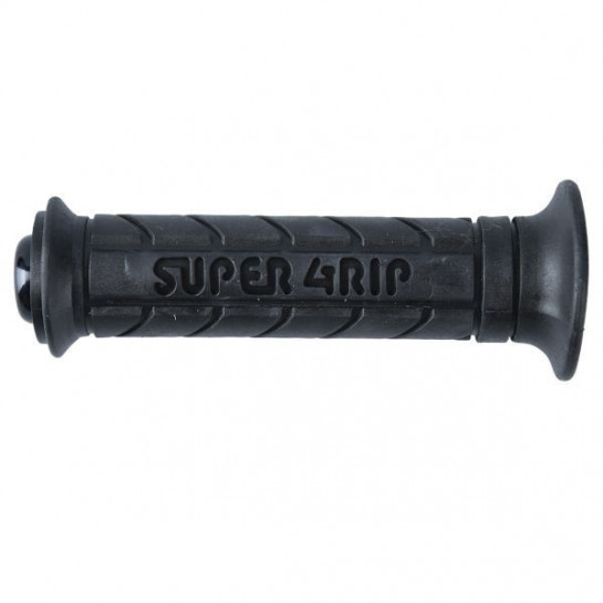Gripy Super grips, OXFORD (černá pryž, délka gripu 135 mm, na řidítka o průměru 22 mm) 