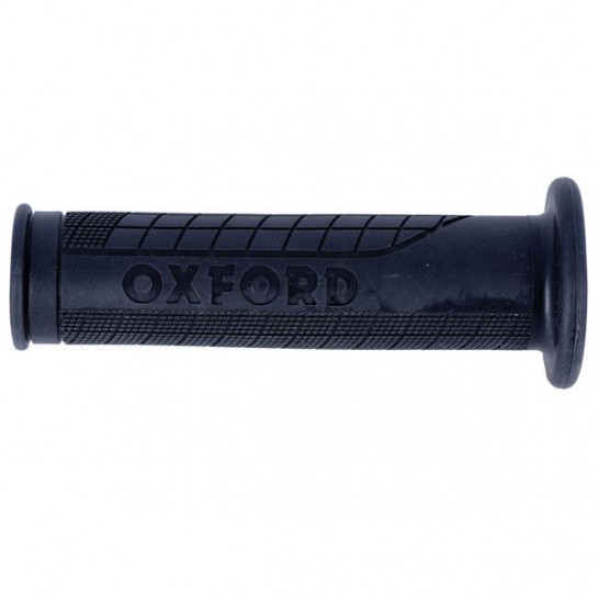 Gripy Touring, OXFORD (tmavě šedá pryž, tvrdost pryže medium, na řidítka o průměru 22 mm, pár) 