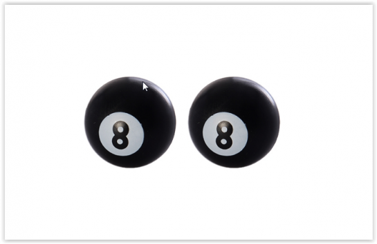 OXFORD Čepičky ventilků 2ks 8 ball