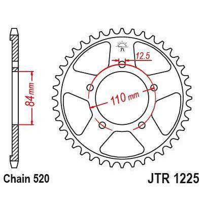 Rozeta HONDA CBR 500 R rok 22-23 