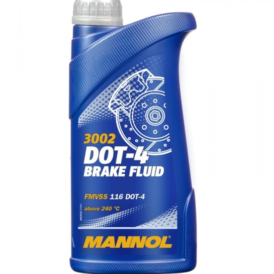 Mannol - Brake Fluid DOT-4 - 1l 