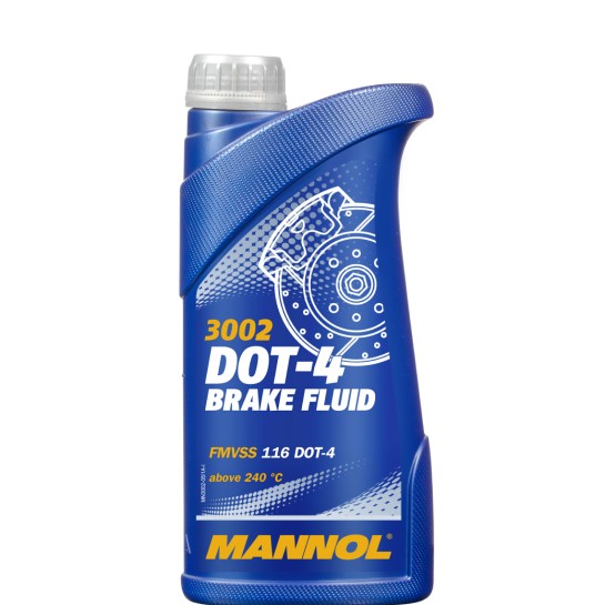 Mannol - Brake Fluid DOT-4 - 500ml 