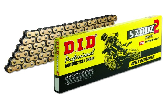 DID Řetězová sada D.I.D Special GOLD YAMAHA YZ 250 rok 03-23