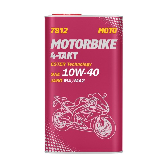 MANNOL 4T MOTORBIKE 10W40 ESTER MA2 4L