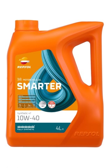 REPSOL MOTO SMARTER SYNTHETIC 4T 10W40 4l