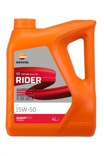 REPSOL MOTO RIDER 4T 15W50 4l