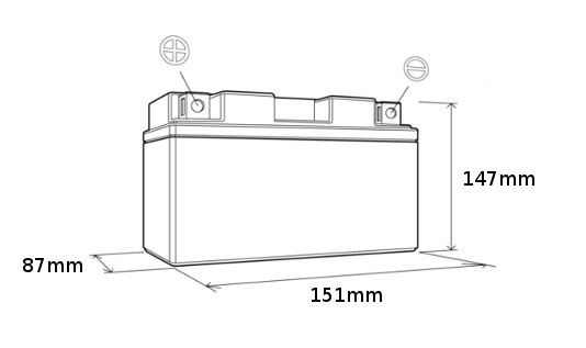 Baterie MR3 BMW C 650 GT rok 11-20