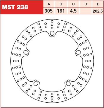 Brzdový kotouč TRW přední BMW R 1250 GS rok 19-20