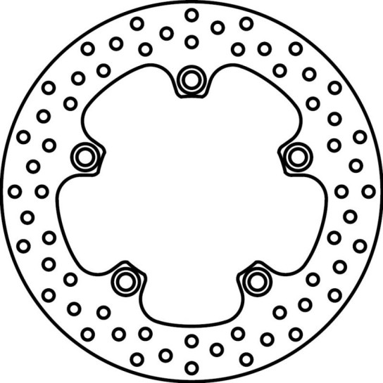 Brzdový kotouč BREMBO zadní SUZUKI SV 650 A/SA (07-10) rok 0...