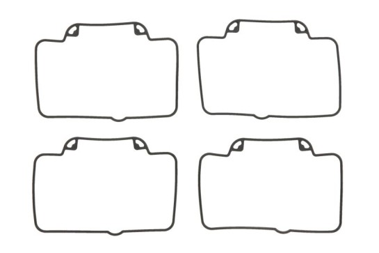 Těsnění víka plovákové komory (4ks) Tourmax YAMAHA YZ 250 rok 87-94 
