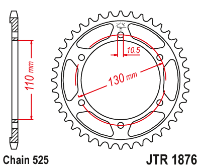 Rozeta YAMAHA YZF-R7 rok 21-23 