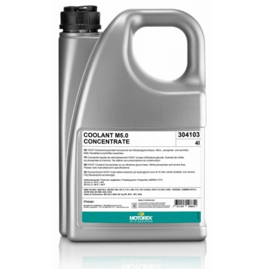 MOTOREX - Coolant M5.0 koncentrát - 4L