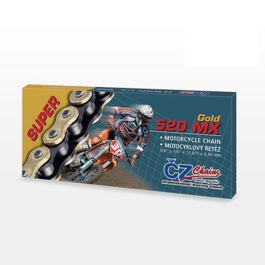 Řetězová sada s ČZ MX GOLD BETA 400 RR rok 10-11 