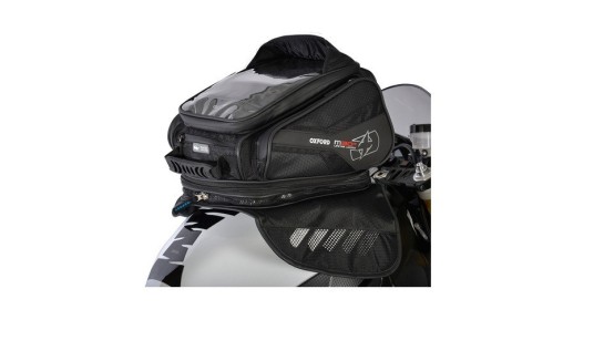 Tankbag na motocykl M30R, OXFORD (černý, s magnetickou zákla...