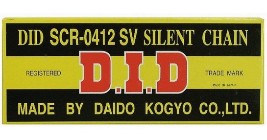 D.I.D Rozvodový řetěz DID rozpojený včetně spojky SUZUKI XF ...