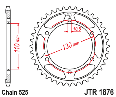 Rozeta YAMAHA MT-09 rok 14-20 