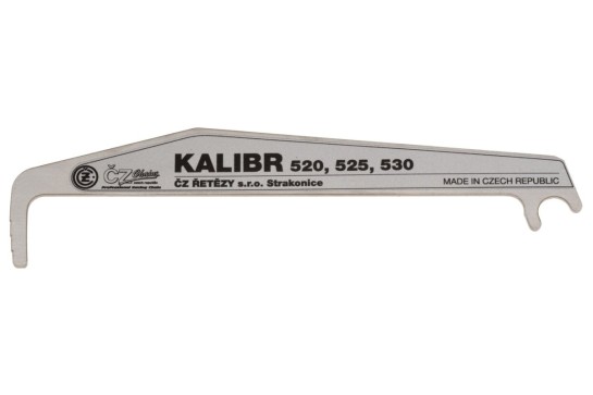 Kalibr/Měrka motořetězu ČZ - pro retězy 520, 525, 530 