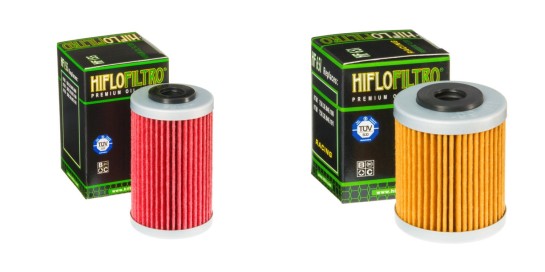 Sada (2ks) olejových filtrů HIFLO GAS GAS 700 SM rok 22-24