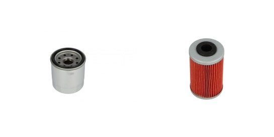 Sada (2ks) olejových filtrů MR3 KTM 640 LC4 Super Moto rok 9...