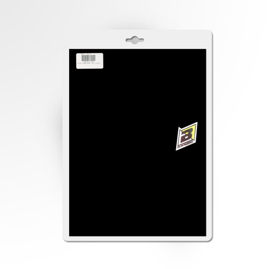 Barevná fólie (sada 3ks) černá