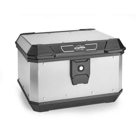 KAPPA centrální kufr MONOLOCK 40L KMX400A K'METROBOX hliníkový, stříbrný (obsahuje plotnu) 
