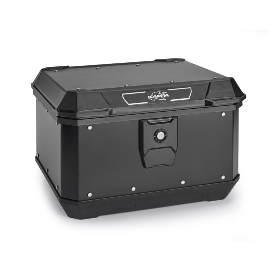 KAPPA centrální kufr MONOLOCK 40L KMX400B K'METROBOX hliníkový, černý (obsahuje plotnu) 