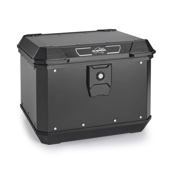KAPPA centrální kufr MONOLOCK 50L KMX500B K'METROBOX hliníkový, černý (obsahuje plotnu) 