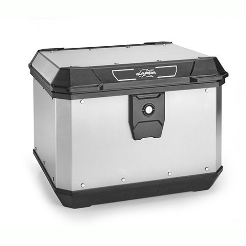 KAPPA centrální kufr MONOLOCK 50L KMX500A K'METROBOX hliníkový, stříbrný (obsahuje plotnu) 